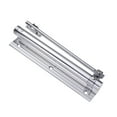 thumbnail image 2 of CIMAXIC 1Pc 35KG Automatic Door Closer Home Use Concealed Door Spring Hinge Buffer Free Punching Automatic Door Closer Device (Bright Silver),7.28"X2.17"X0.79", 2 of 4
