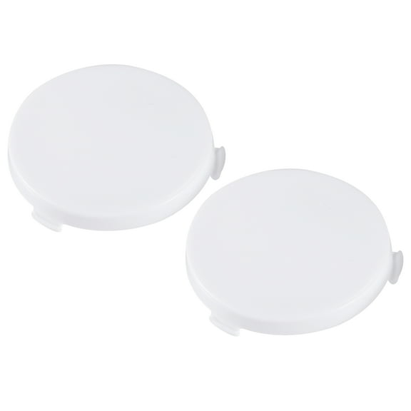 Car Dome Courtesy Sail Panel Light Lamp Lens Cover for Chevy Impala 1962-1967 Plastic White (Set of 2)