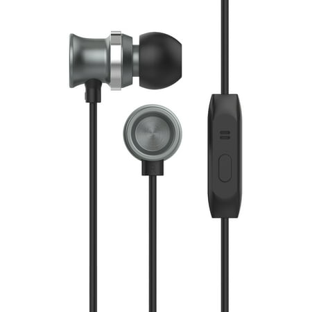 HyperGear Headphone 3.5mm In-Ear Headset with Mic Earphone for BlackBerry, HTC, LG, Motorola, Nokia,