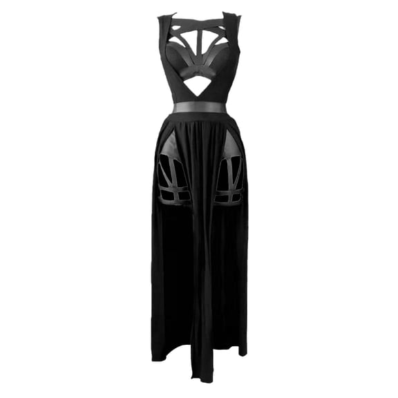 Lingerie for Women Bodice Enhancing Bandage Brassiere Nightwear Delicate Chemise for Women Black 5XL