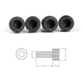 thumbnail image 5 of 10pcs Nylon Black Hexagon Socket Combination Bolt Set M10x40mm, 5 of 5