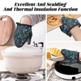 thumbnail image 7 of Pofeuu Love Music Print Thickened Mini Silicone Oven Mitts Heat Resistant, Rubber Oven Mitt Gloves, Finger Pinch Grips, Pot Holder, Silicone Potholder, 7 of 7