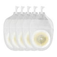 thumbnail image 2 of Bolsa drenable de urostomía hidrocoloide desechable que previene el reflujo Forro transpirable Bolsa de urostomía de una pieza 5 piezas Control de olores hipoalergénico para ANGGREK Otros, 2 of 8
