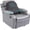 Grey, variant on Extra Long Lumbar Support Pillow for Recliner Chair, 50D Molded Memory Foam Back Support Cushion with Full Back Support, Ergonomic Design & Breathable Cover (Brown)