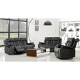 thumbnail image 2 of Home Roots 329386 Modern Fabric Sofa Set, Grey - 120 in., 2 of 2
