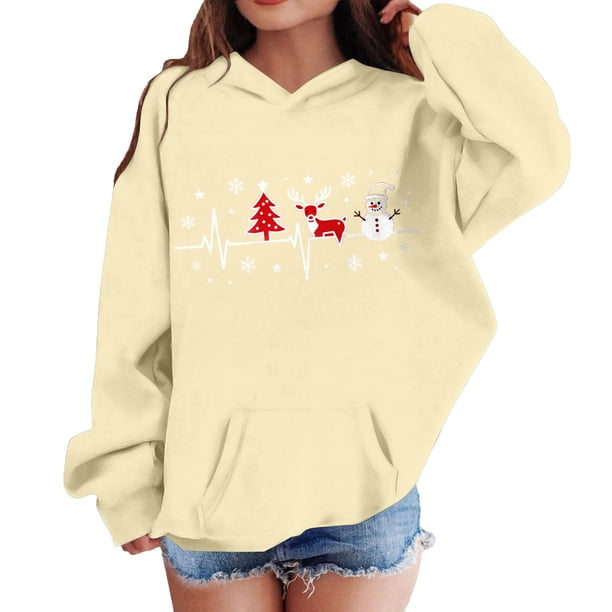 Sudadera con capucha para niñas y niños, sudadera de manga larga con cuello redondo y estampado de moda, jersey con bolsillo, sudadera de poliéster para niñas