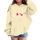 thumbnail image 1 of Sudadera con capucha para niñas y niños, sudadera de manga larga con cuello redondo y estampado de moda, jersey con bolsillo, sudadera de poliéster para niñas, 1 of 8