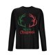 thumbnail image 3 of Blusas y camisas de manga larga con cuello redondo para hombre, deportivas, fitness, hogar, pijamas navideños estampados, camiseta de manga larga con cuello redondo, blusa de poliéster para hombre, 3 of 3