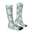 thumbnail image 3 of Fotbe Puppy print Women's Men's Novelty Crew Socks Cotton Socks Knee High Socks for Walking,Running,Nurses,Pregnancy, 3 of 9