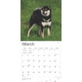 thumbnail image 3 of Shiba Inu 2025 12 X 24 Inch Monthly Square Wall Calendar Pla, 3 of 9