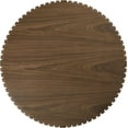 thumbnail image 6 of Φ27.5'' Nesting Coffee Table with Marble Grain Table Top for Living Room, Modern Round White Coffee Table Set of 2, Luxury Accent Side Table End Table for Apartment, White&Gold, 6 of 17