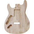 thumbnail image 1 of HSHDLDF Pièce de Rechange pour Guitare Électrique Corps de Guitare Électrique Non Fini Corps de Guitare en Bois Poli Corps de Guitare Électrique Non Fini, 1 of 7