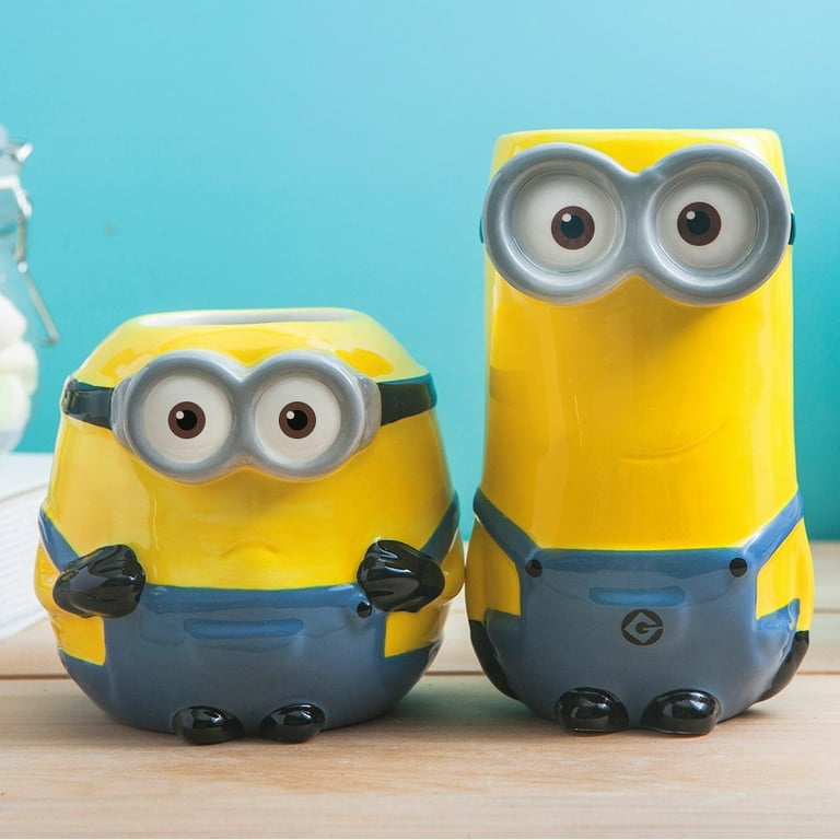 Zak Designs Minions Coffee Mugs, Sculpted, Kevin - Walmart.com