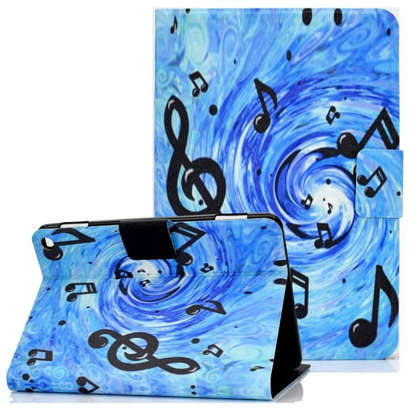 Fire HD 10 Tablet Cover(11th Gen 2021), Case for Fire HD 10 Plus 2021 Released, Allytech Lightweight Auto Sleep Wake Magnetic Closure Kickstand Protective Case with Card Holder, Music