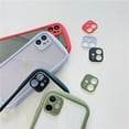 thumbnail image 3 of Clear Transparent Silicone Full-Body Protective Case  – Shockproof, Ultra-Durable Gel TPU Cover (Red,iPhone11), 3 of 11