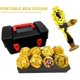 thumbnail image 4 of Muyoka Battling Top Burst Gyro Toy Set 18 Spinning Tops Combat Battling Game Regalo para ni帽os Ni帽os Ni帽os Edad 6+, 4 of 6