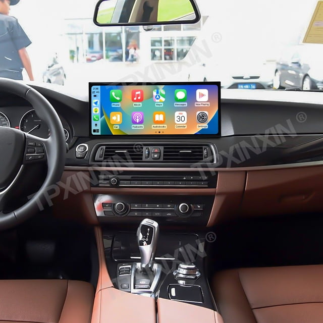 TPXINXIN 15.8 inch Android 14 Car Radio for BMW 5 Series G30 2017-2018 Wirless Carplay GPS Navigation Screen Upgrade Multimedia Player
