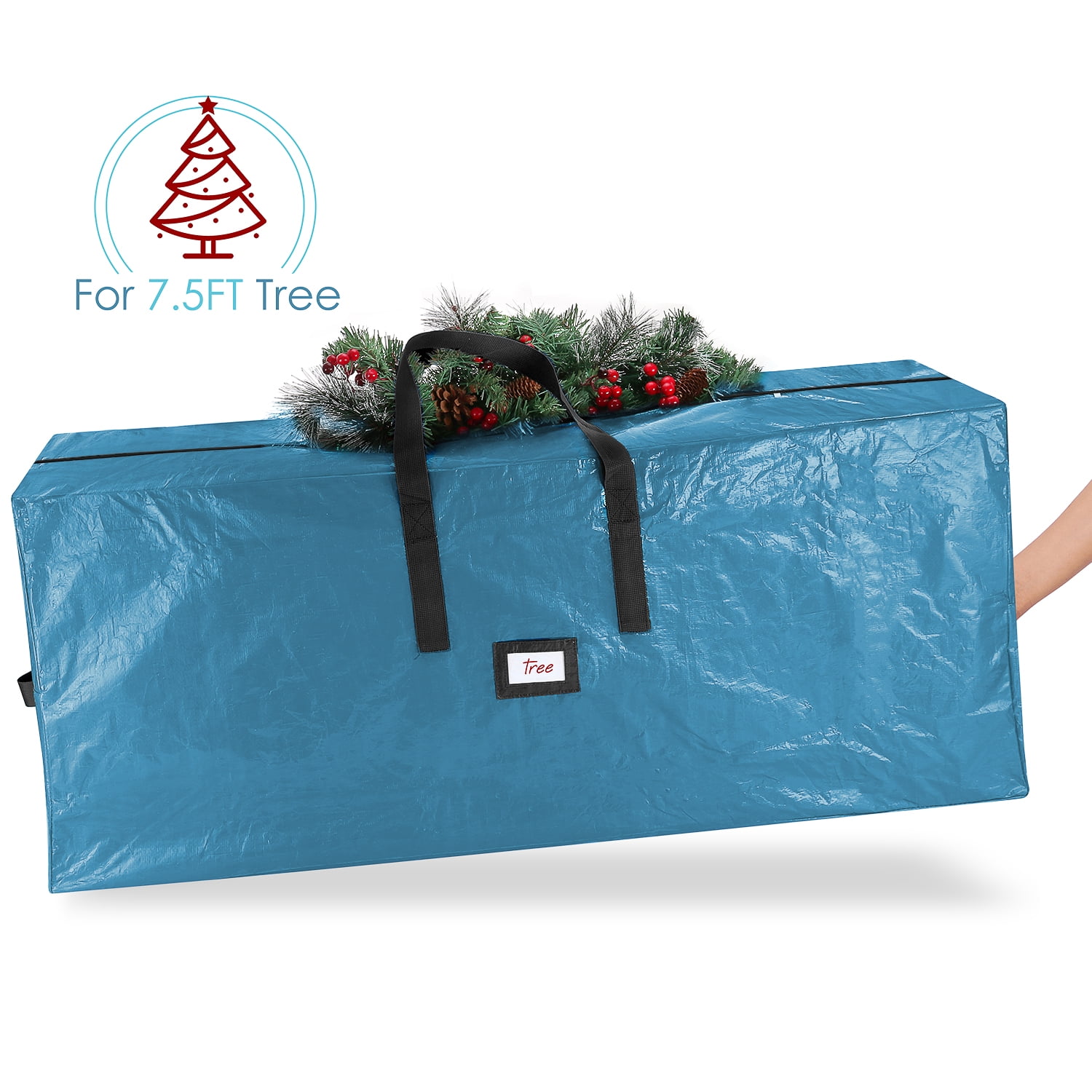 StorageBud Waterproof Polyethylene Plastic Storage Bag, Blue