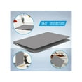 thumbnail image 6 of Compatible with Old Version MacBook Air 13 Inch Case (2017-2010 Release) Model: A1466 / A1369, Plastic Hard Shell Case with Keyboard for Apple Mac Air 13", 6 of 7