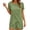 Green, variant on Telankuip Two Piece Sets for Women Lightweight Linen Short Sleeve Irregular Top and Shorts Casual Summer Beach Vacation Outfits Plus Size Soft Comfortable Breathable Matching Set Yellow XL