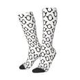 thumbnail image 2 of Fotbe Lovely Penguin print Women's Men's Novelty Crew Socks Cotton Socks Knee High Socks for Walking,Running,Nurses,Pregnancy, 2 of 9