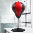 thumbnail image 4 of Balón de boxeo para niños y adultos, saco de boxeo de escritorio, equipo deportivo (negro rojo), 4 of 5