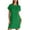 Green, variant on Ltctricy Women's T Shirt Dress Solid Color Short Sleeve Crew Neck Tunic Dress Summer Casual Mini Dresses with Pockets