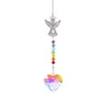 thumbnail image 2 of TFYZYY Crystal Suncatcher Wind Chime, Multicolor Iron Pendant with AB Beads, Garden Decor for Indoor/Outdoor Use, 13.8in, Festive Home Accent, 2 of 6