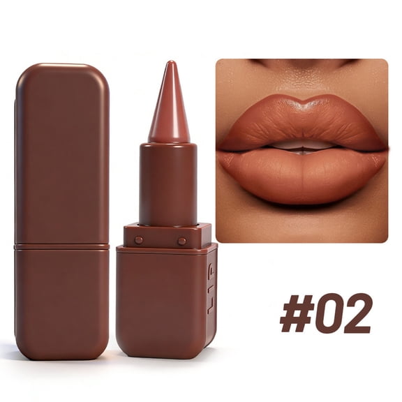 potrochi Lip Liner and Lipstick Combo Set for Women, Long Lasting, Waterproof, Long-Lasting, Matte - Smudge-Proof, B