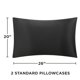 thumbnail image 3 of Juego de 2 Fundas de Almohada de Satén Juicy Couture Negro 51x66 cm, 3 of 6