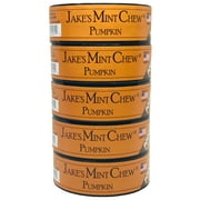Jake's Mint Herbal Chew Pumpkin Pouch Tobacco & Nicotine Free - 5 Cans