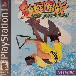 Restored BursTrick Wake Boarding!! (Sony PlayStation 1, 2001) (Refurbished)