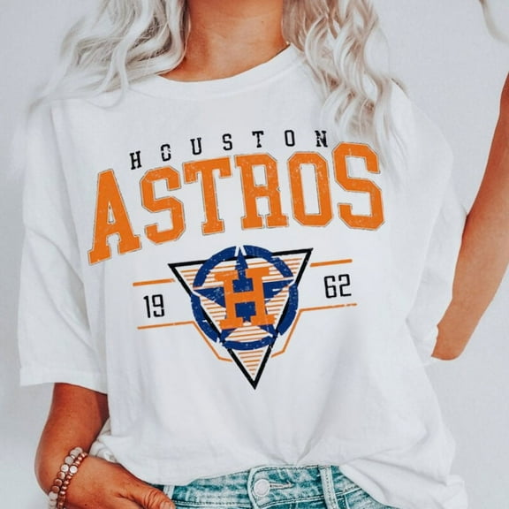 Vintage Mlb 90s Bootleg Houston T-Shirt, Houston Baseball Shirt, Vintage Baseball Fan T- Shirt, Astros T- Shirt, Baseball Unisex T- Shirt