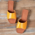 thumbnail image 4 of Juebong Sandals clearance Women's Slide Sandals Open Toe Slip-on Beach Breathable Flat Sandals Casual Slippers Sandals Summer Cute Dressy Beach Slip on Sandals Platform Sandals, 4 of 5