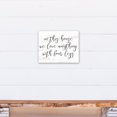 thumbnail image 4 of Creative Products In This House We Love Anything with Four Legs 11x14 Canvas Wall Art, 4 of 5