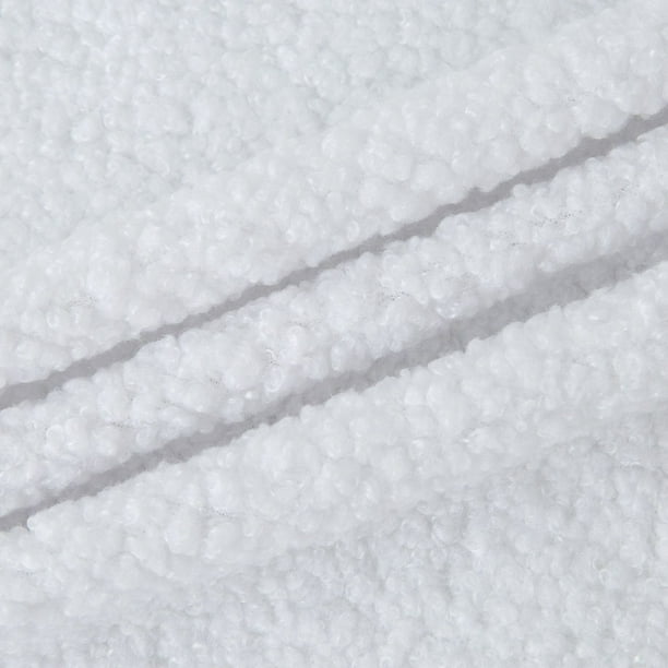 XmhyTop-A Tela de felpa, tela de piel sintética, suministros de costura para manualidades, material de poliéster suave de 1 yarda para manualidades, ropa y decoración del hogar, F60