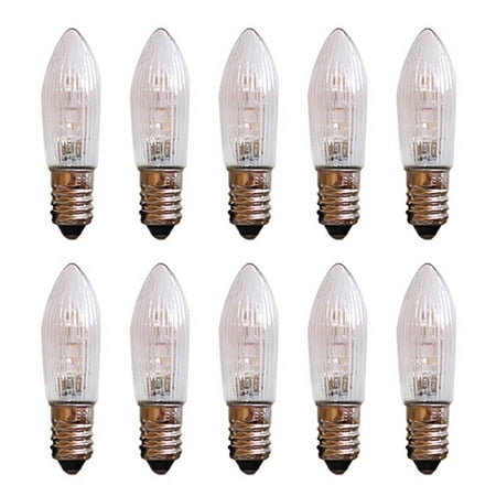 

LED Filament 8-55V AC E10 Replacement Light Bulbs for Arc with 7 Burner Points