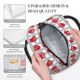 thumbnail image 3 of KLL Sweet Red Fruit for Insulated Lunch Bag- Leakproof Cooler Tote Bag Organizer for Women & Men - Reusable Lunch Box for Office Picnic Hiking Beach-One Size, 3 of 6