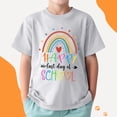 thumbnail image 2 of MEZZALL Last Day Of School T-Shirt Toddler Boys Girls Kids Short Sleeve O-Neck Happy Funny End Of School Year Graduation Shirts Graphic Tee Tops Stylish Child Blouses Clothing, 2 of 5