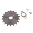 thumbnail image 4 of jiaping 3xTooth Front Engine Sprocket for SDG 110cc 125cc Dirt Bike ATV 420-18T-17mm, 4 of 7