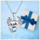 thumbnail image 4 of Ajolote Cadena con Dije AxolotlNeck05 4Pzas Ajolote/Corazón Plata/Azul Metal Cadena y Dije., 4 of 5