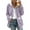 Purple., variant on Akafmk Plus Size Womens Fleece Jackets,Womens Winter Warm Coats,Winter Coats for Women Fleece Jacket Hooded Color Block Patchwork Cardigan Coat Outerwear with Pocket Loose Plushs Jacket Coat