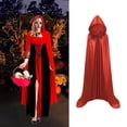 thumbnail image 1 of BELOVING Cape à Capuche Confortable Cape à Capuche pour Performances Accessoire de Photographie Fête Rouge, 1 of 10