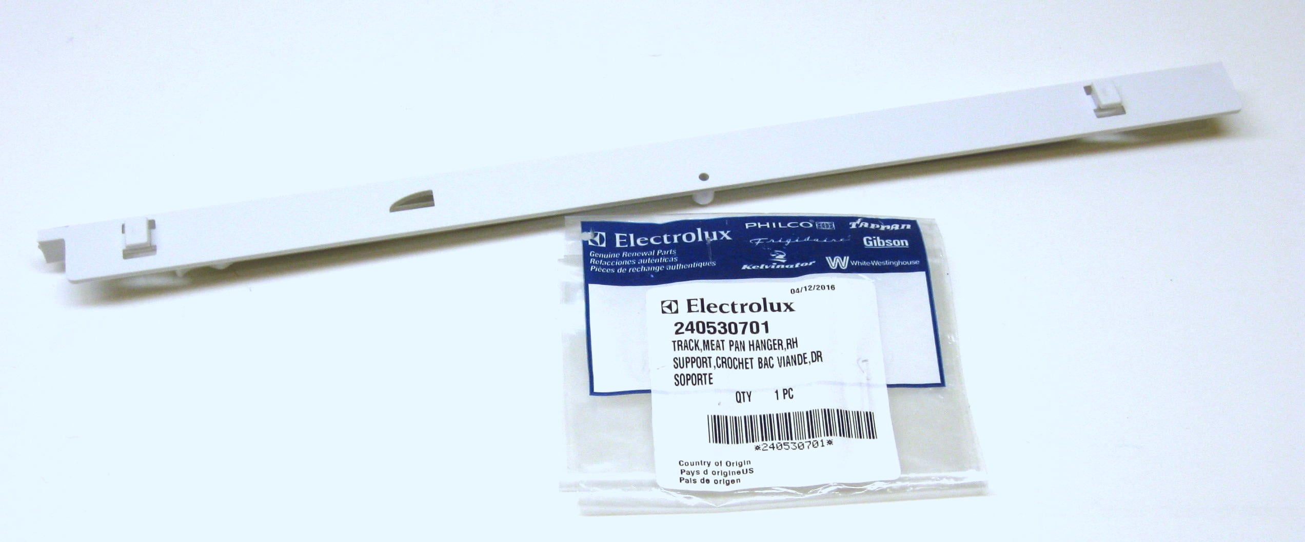 Frigidaire Refrigerator Right Drawer Slide Rail 240530701