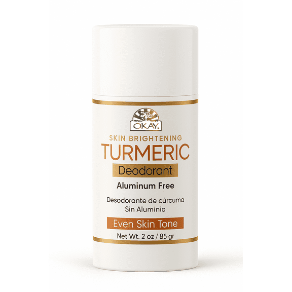 OKAY Turmeric Aluminum Free Deodorant - 2 oz / 57 gr