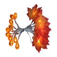 thumbnail image 2 of Hojas de Arce Cadena Luces de Hadas Adornos Guirnalda Otoño Iluminación LED Lámpara de Luz de Calabaza de Halloween para Fiesta, Hogar, Festival de Calabaza Gloria Luces interiores, 2 of 7