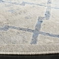 thumbnail image 3 of SAFAVIEH Brentwood Celandine Geometric Area Rug, 6'7" x 6'7" Round, Light Grey/Blue, 3 of 7