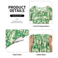 thumbnail image 2 of CASSIE LIZ Plus Size Dresses 5X Summer Midi Womens Tropical Green Short Sleeve Scoop Neck Loose Fit Sun Dresses with Pocket 5XL 26W 28W, 2 of 3