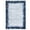 D Navy Blue, variant on Yesurprise 6' x 9' (183cm x 274cm) Area Rugs - Contemporary Bordered, Soft Abstract Foldable Accent Area Rugs for Dining Room or Home Office, Navy Blue