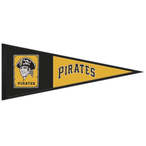 WinCraft Pittsburgh Pirates 13" x 32" Retro Logo Pennant